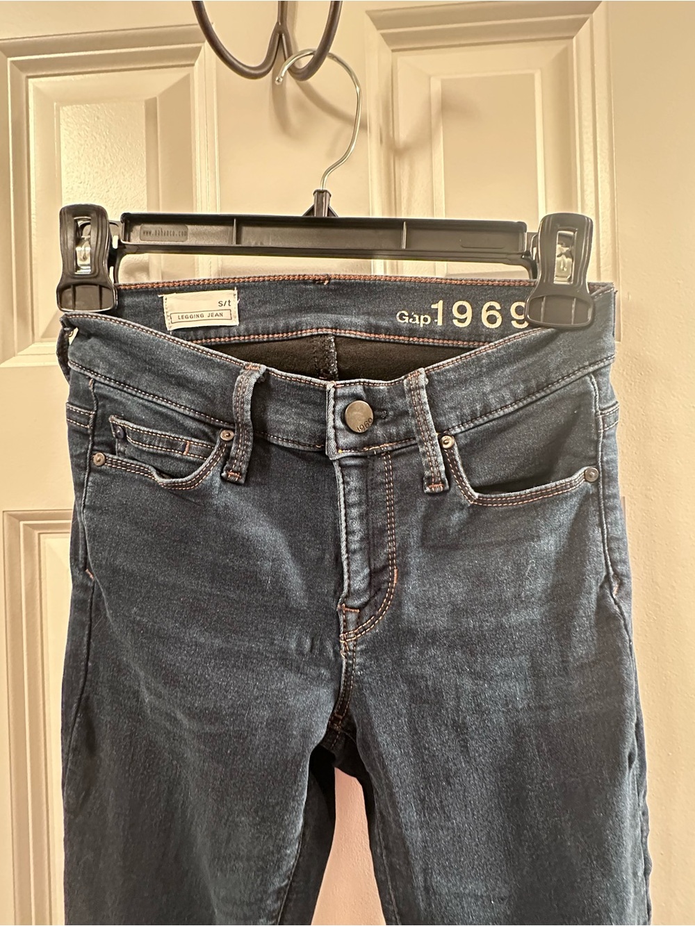 GAP 1969 Women's Dark Blue Legging Jeans Size Small TALL
